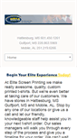 Mobile Screenshot of elitetshirts.com